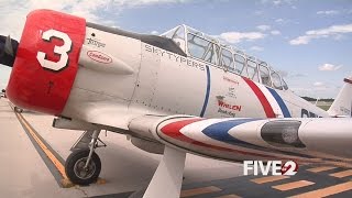 GEICO Skytypers make first-time appearance at air show
