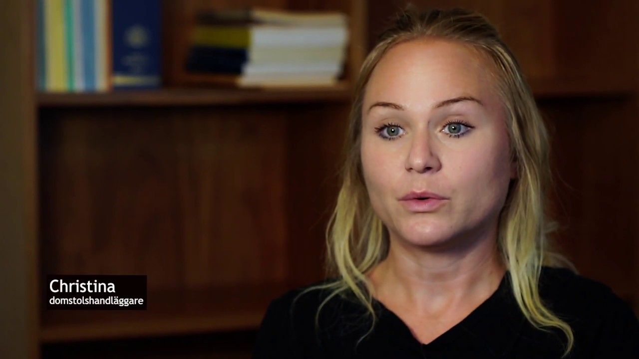 Domstolshandläggare, Kammarrätten i Göteborg - YouTube