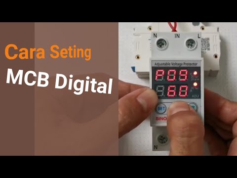 Cara Seting MCB Digital - Sinometer - YouTube
