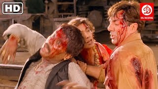 Arjun Pandit Movie Climax Scene - Sunny Deol Juhi Chawla - अरजन पडत - Bollywood Action Movies