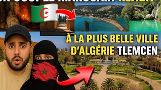 زوج مغربي يتصدم من جمال تلمسان الجزائرية لأول مرة! 😱🇩🇿