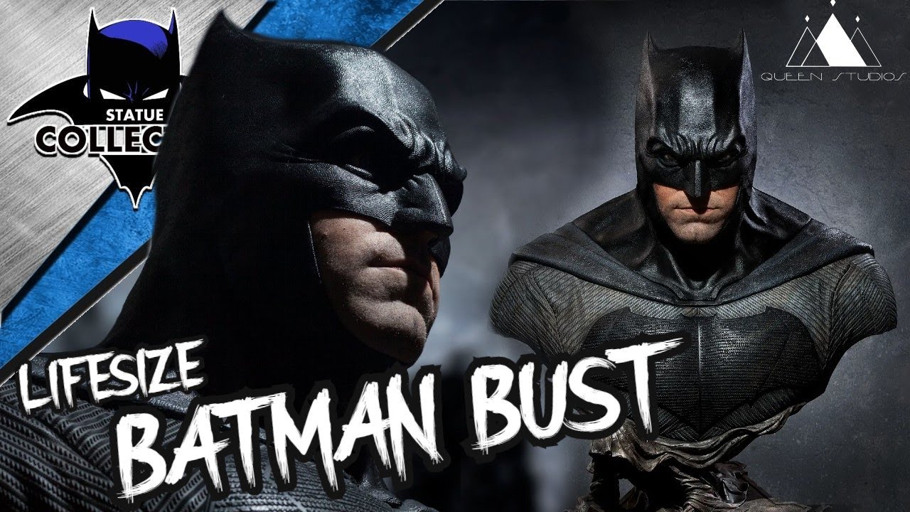 QUEEN STUDIOS バットマン ジャスティスリーグ ライフサイズバスト Batman Justice League 1:1 Bust - Queen Studios