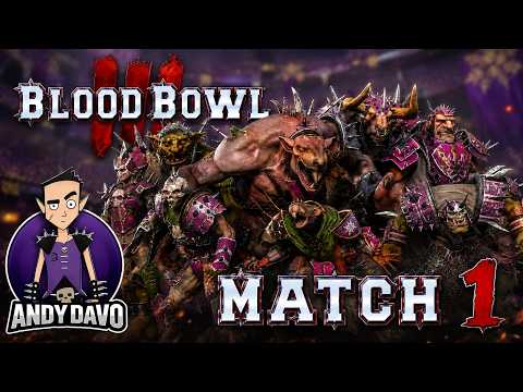 NEW TEAM - Proper Build Match 1 Dark Elves