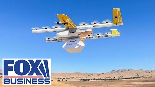 WATCH: Drone delivery service in action ahead of the holiday season