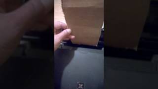 Paper pick up Canon Pixma printer paper feeder not feeding paper properly in less than 2 minutes