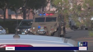 Las Vegas police arrest county official in connection with journalist’s stabbing death