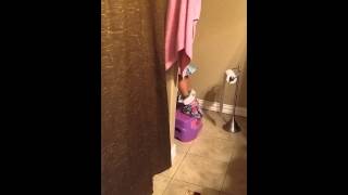 Potty Talk, Looking At A Dora Book