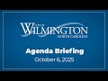 Agenda Briefing October 6, 2025