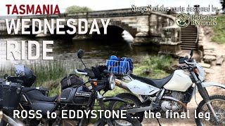 Wednesday Ride Tasmania –Ross to Eddystone Lighthouse … the final leg