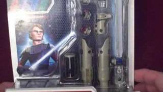 Star Wars Clone Wars Mini Lightsaber Tech Lab Review - Uncle Milton