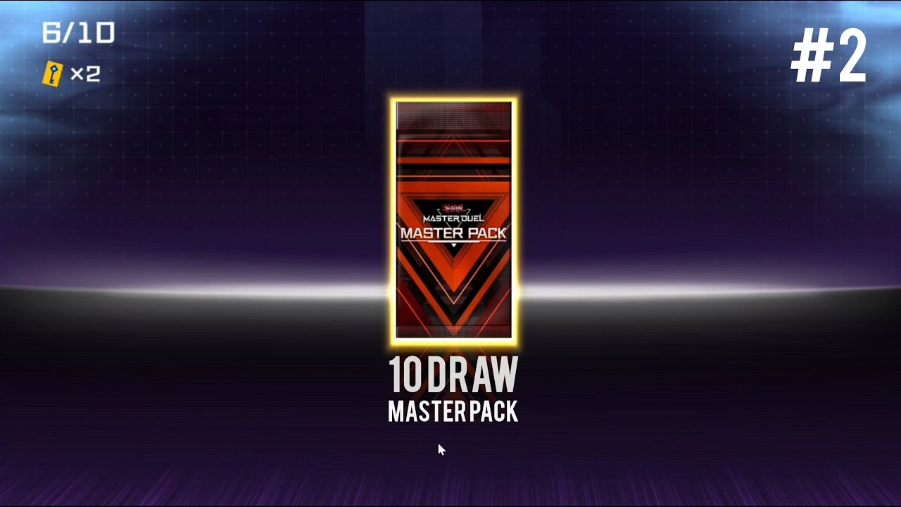 Yugoh Master Duel - Second opening Master Pack