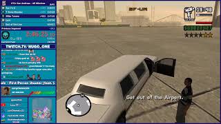GTA San Andreas All Missions Speedrun - Chat on Twitch - https://www.twitch.tv/hugo_one