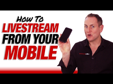 How To Livestream On YouTube From Your Phone - How To Livestream Tutorial