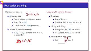 Famous PDSA l Linear Programming Production Planning Week 11 l 11 2 Summary l Aman l 18 12 24 Profile