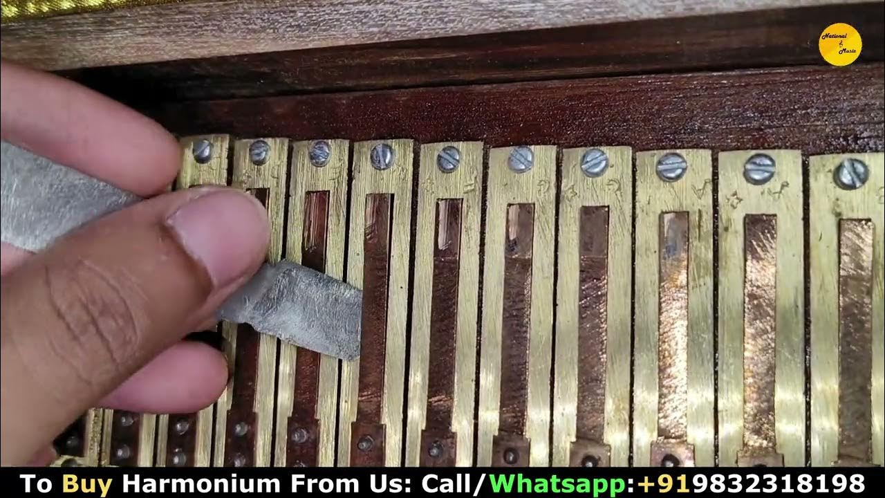 How To Fix Buzzing Problem In Harmonium At Home Easiest way to fix
