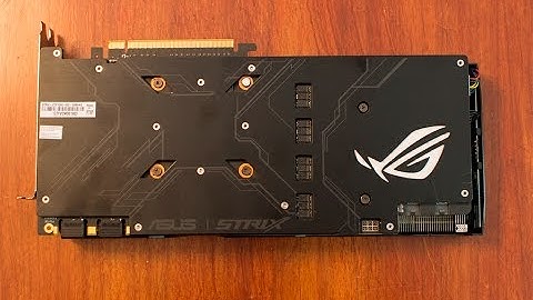 ASUS GTX 1080 STRIX 8G to O8G BIOS - Update
