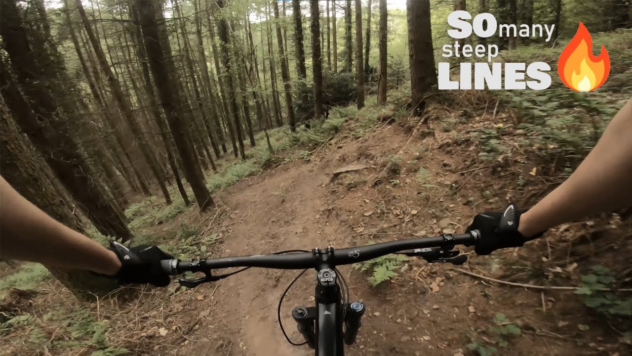 A day out riding some Tintern steeps