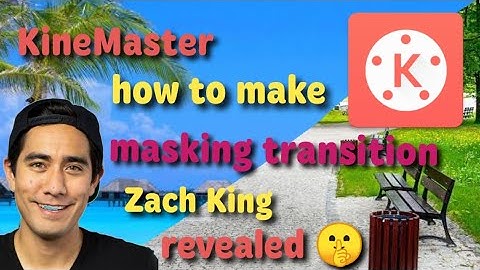 KineMaster Tutorial How to use Frame Blocking / Masking video transition effect | Byahe ni Ebu