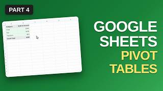 Google Sheets Drop-Down Lists, Checkboxes & Pivot Tables – Zero to Pro, Part 4