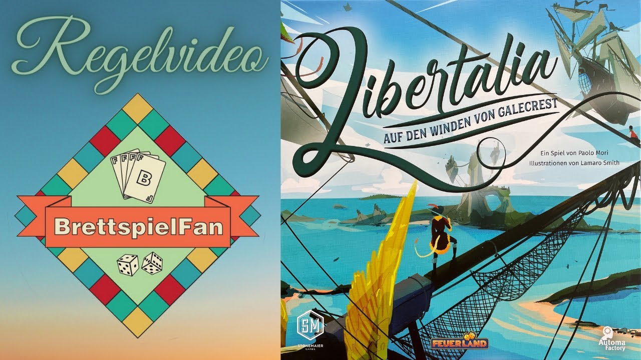 Libertalia: Auf Den Winden Von Galecrest – Revised Pirate Board Game (German Edition) 6 thumbnail image