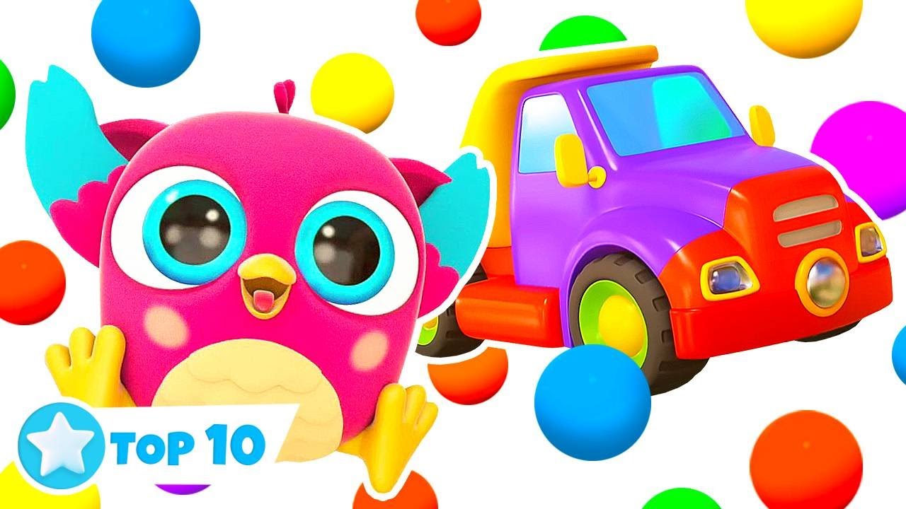 Il top 10 dei cartoni animati per i bambini piccoli. I giochi più divertenti del Gufetto Hophop