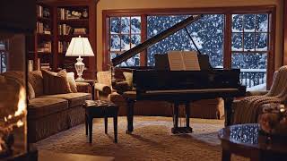 Sleepy Town Jazz Piano at Quiet Night Cafe 🌙 Soft Mellow Background Music for Rest and Sleep screenshot 3