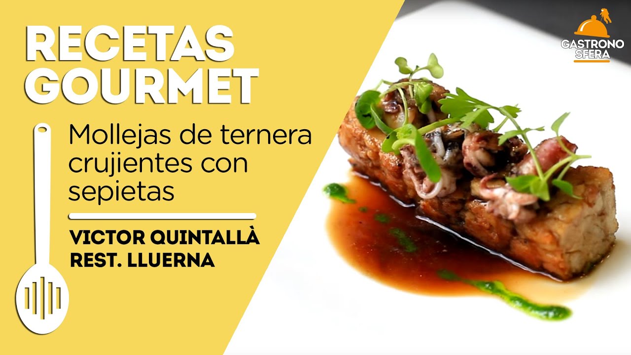Mollejas de ternera crujientes con sepietas - Victor Quintallà | Lluerna