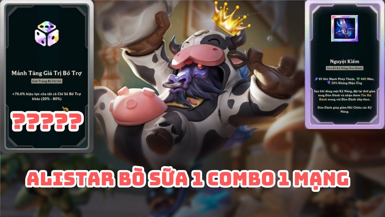VÕ ĐÀI: SIÊU GIẢI TRÍ VỚI ALISTAR 1 COMBO 1 MẠNG CỰC KHÓ CHỊU!!!