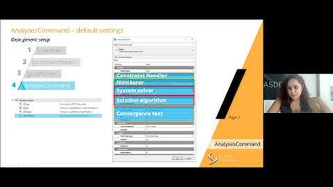 Get Started in OpenSees with STKO: W9 AnalysesCommand (part 1-2)
