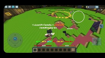 I am Playing TNT Run in (Blockman Go)