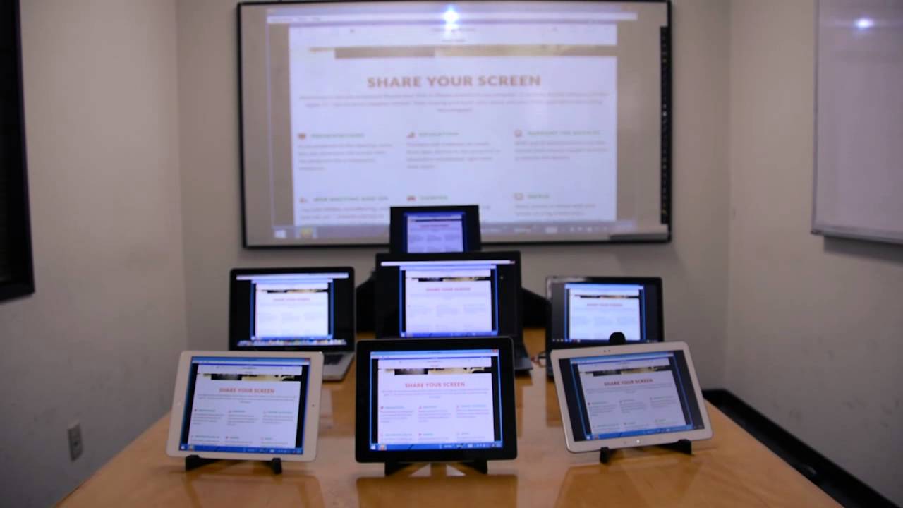 Classroom Screen Sharing, Broadcast Screen to Classroom PCs