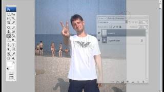 Photoshop CS5 - Старение фотографии.avi screenshot 1
