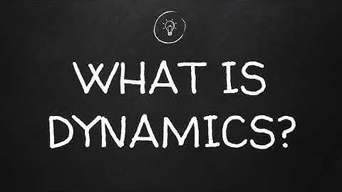 Introduction to Dynamics - Kinetics, Kinematics, Particle, Body, Motion, and Types of Motions