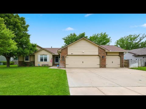301 E Valley Park Dr, Valley Center, KS home video tour