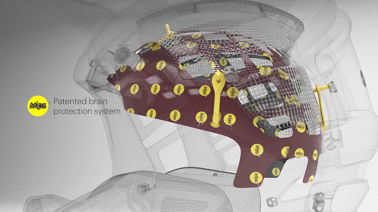SMITH MAINLINE ＜Matte Amethyst / Bone＞ MTBフルフェイスヘルメット
