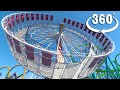 Vr 360 theme park round up spin ride roller coaster for oculus htc