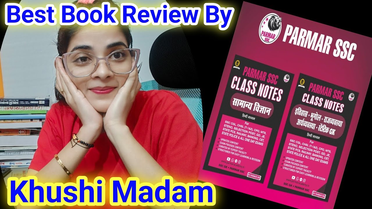 Parmaar Ssc class notes |Gk class notes parmaar#bookreview#parmarsir# ...