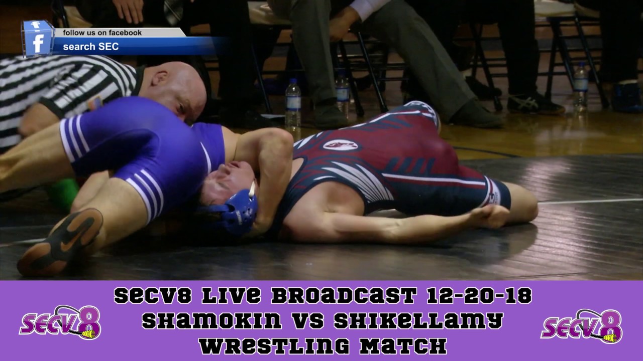 Shamokin Indians vs Shikellamy Braves Wrestling Match 122018 YouTube