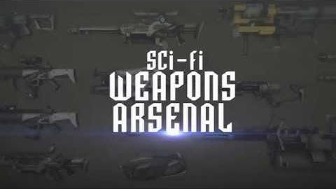 Sci-fi Weapon Arsenal pack Ver 1.2