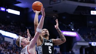 Micah Peavy, Ed Cooley, Jayden Epps: Georgetown men's basketball postgame (UConn)