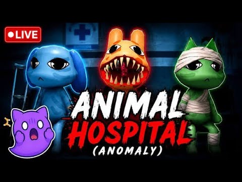 roblox horror game Animal Hospital 😱🥵 #roblox #horrorgame #live