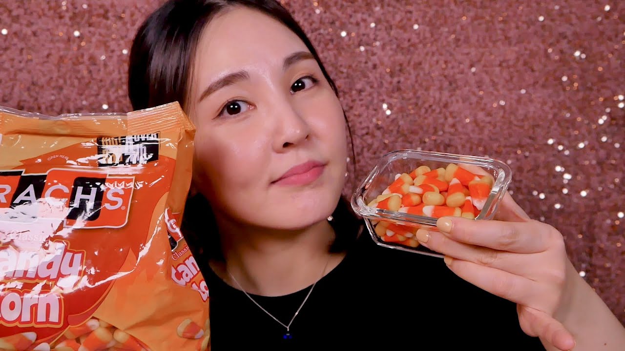 캔디콘? 콘캔디? 이게 무슨 맛이람｜3DIO Eating+수다 ASMR｜CANDY CORN eating sounds｜mukbang｜eating show
