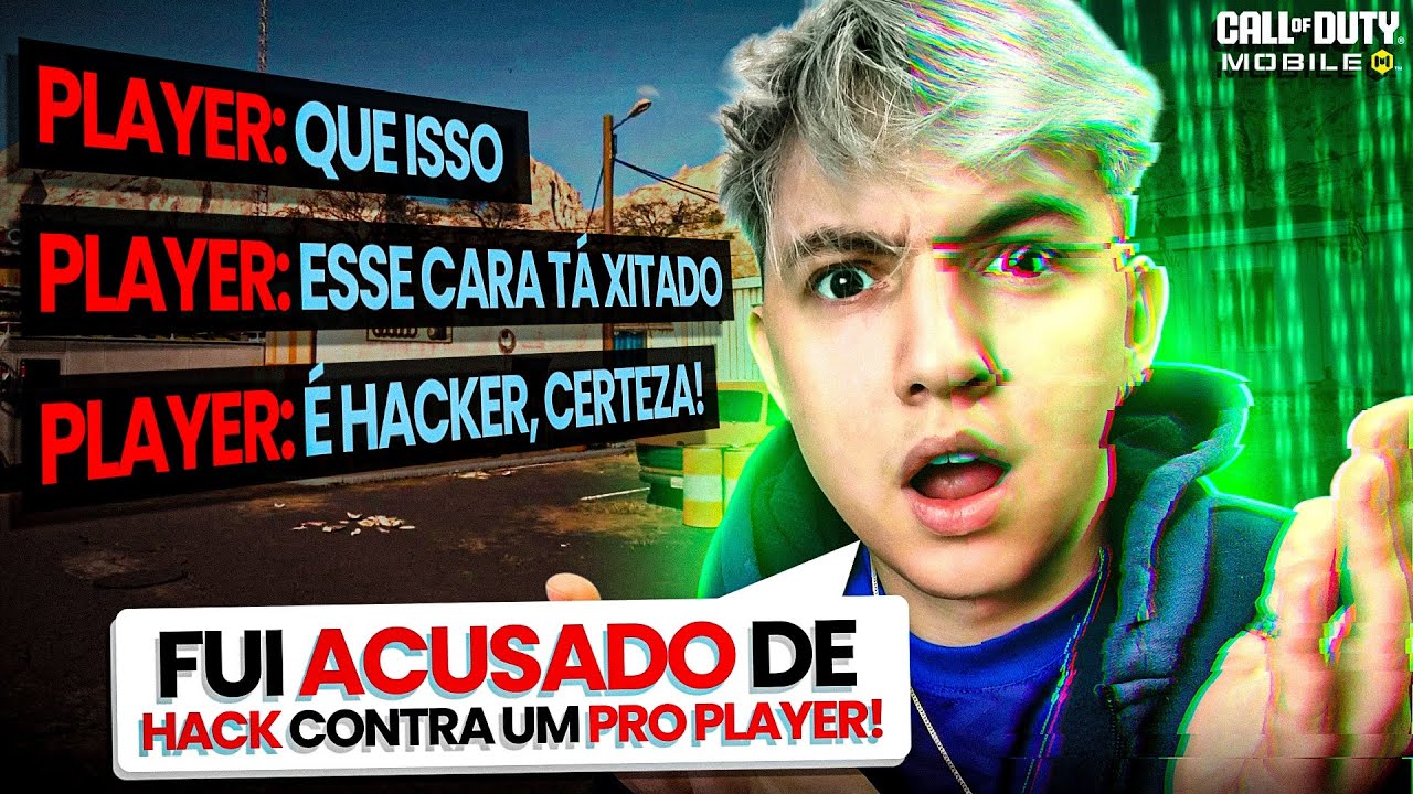 FUI CHAMADO DE HACK CONTRA UM PRO PLAYER! (COD MOBILE)