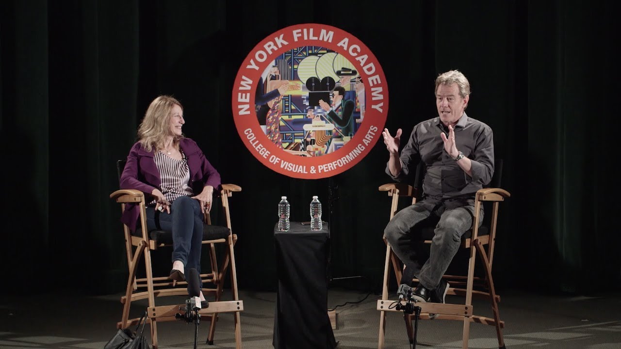 producing something for a purpose NYFA Guest Speaker Series: Bryan Cranston