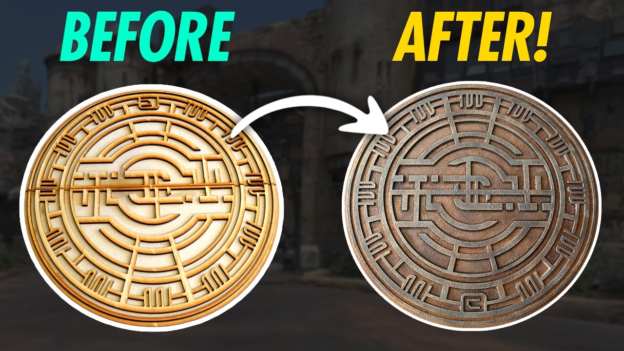 This Simple Paint Trick Creates INSANELY Realistic Metal