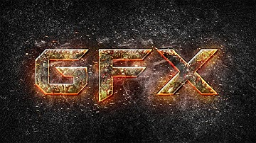 Magma Text Effect | SpeedArt | #Photoshop