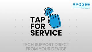 Tap for Service | Support Direct from your Device