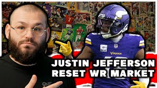 Justin Jefferson RESETS WR MARKET in the NFL