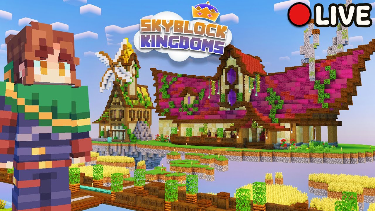 Ancient City Raiding on Skyblock Kingdoms with VikingPilot!