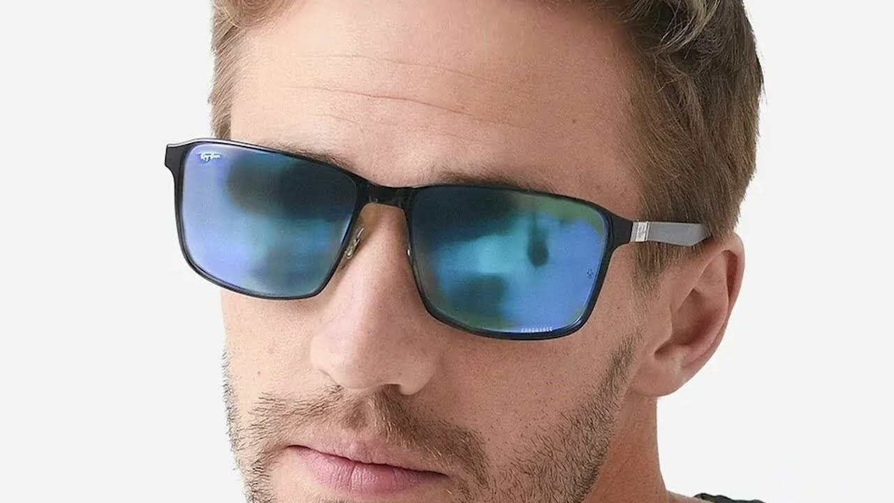 Ray-Ban RB 3721CH 9144/A1 - Обзор - YouTube